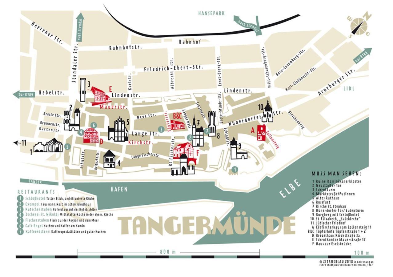 Vila Toepferhof 2 Tangermünde Exteriér fotografie